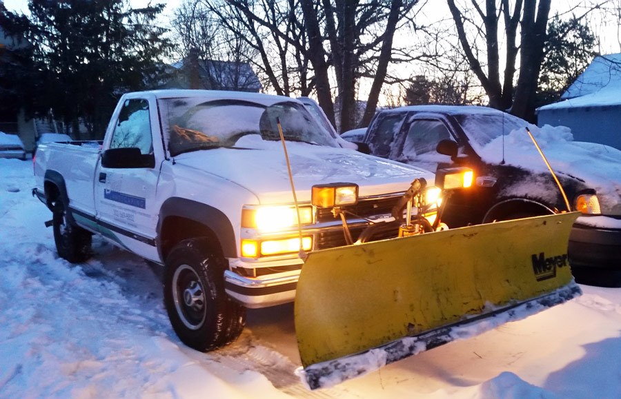 Snow Plowing Service